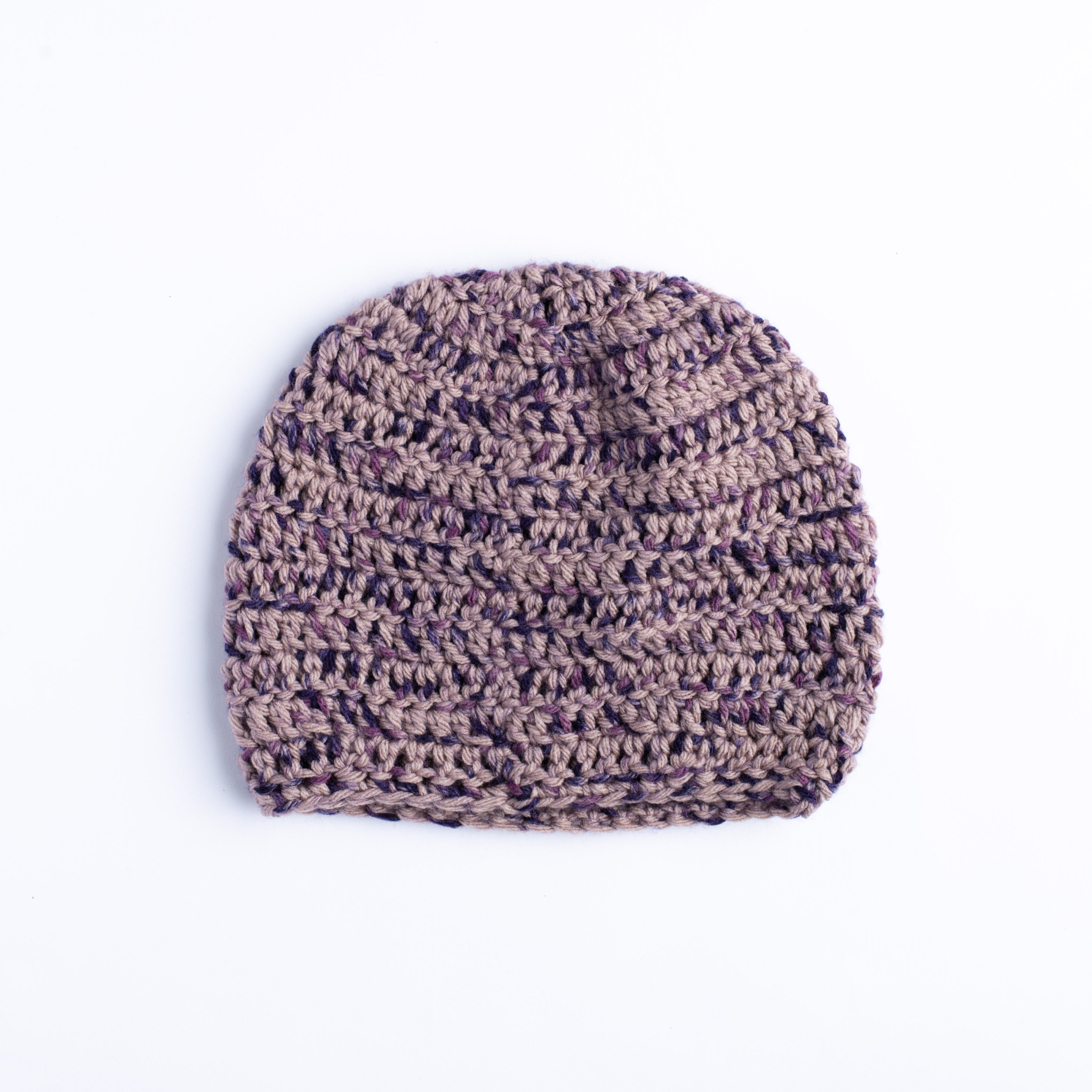 Multi-Purple Beanie Hat