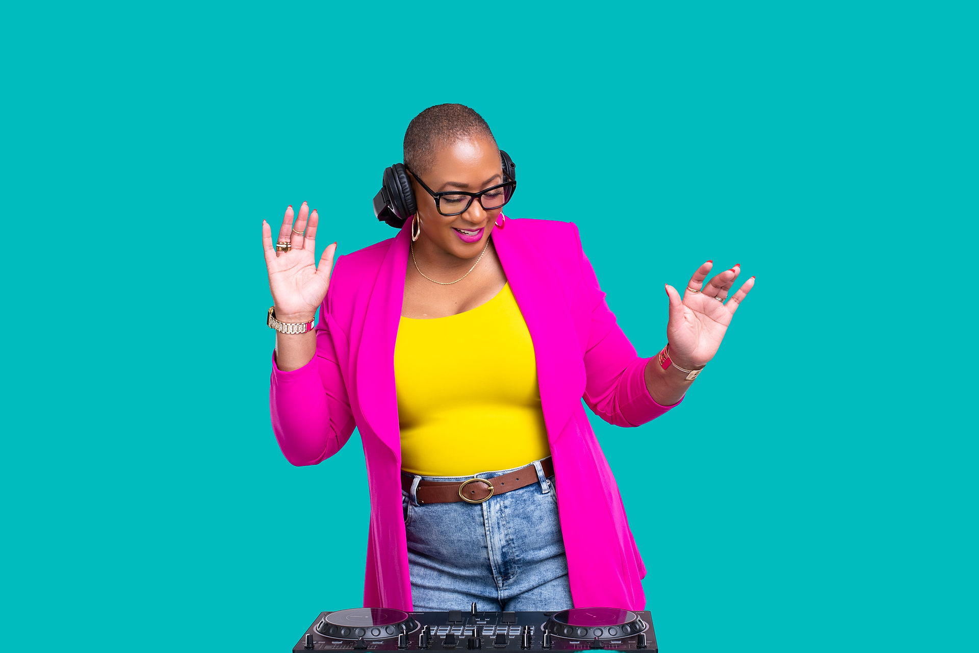 Fun DJ Headshots Milwaukee