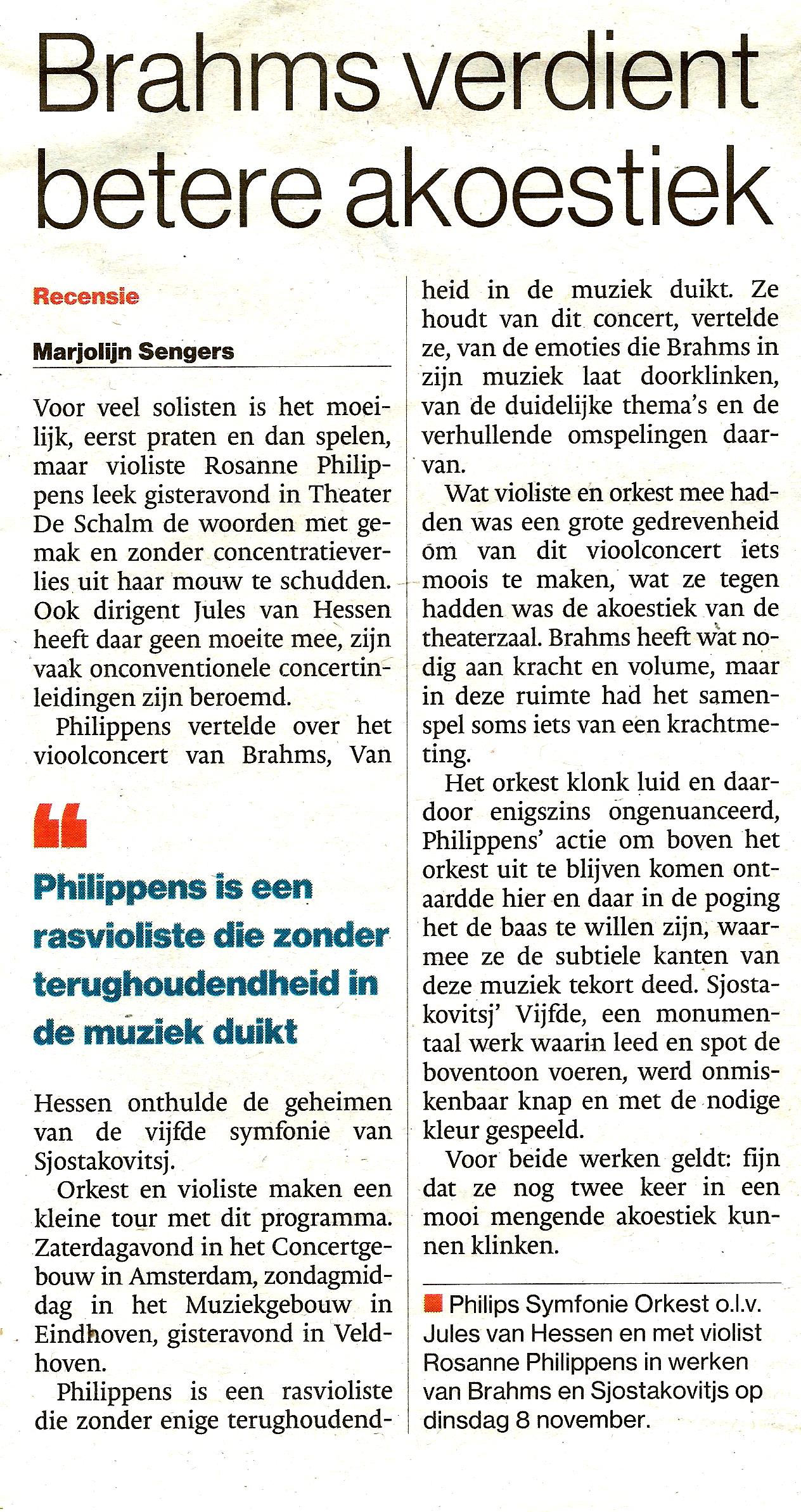 Recensie ED 9 nov 2016