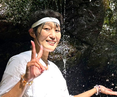 女神滝行サポートメンバーRIHO