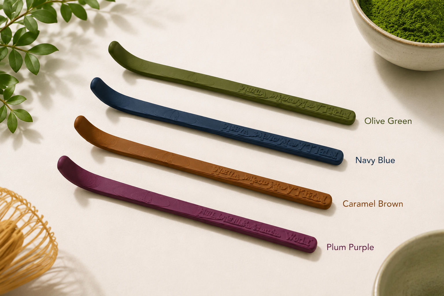 Nella‘s Matcha Mischspatel 3D Printed Collection