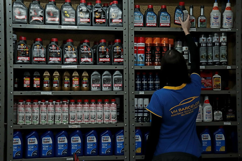 Insumos para melhor perfoormance dos carros