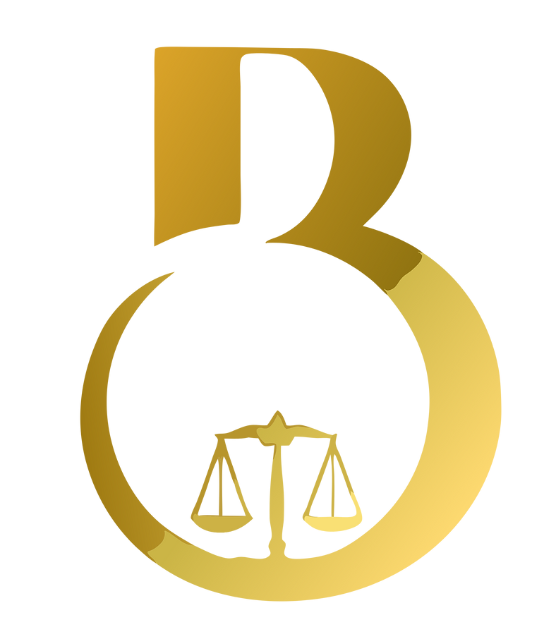 Logo marca dourada Britz Advocacia