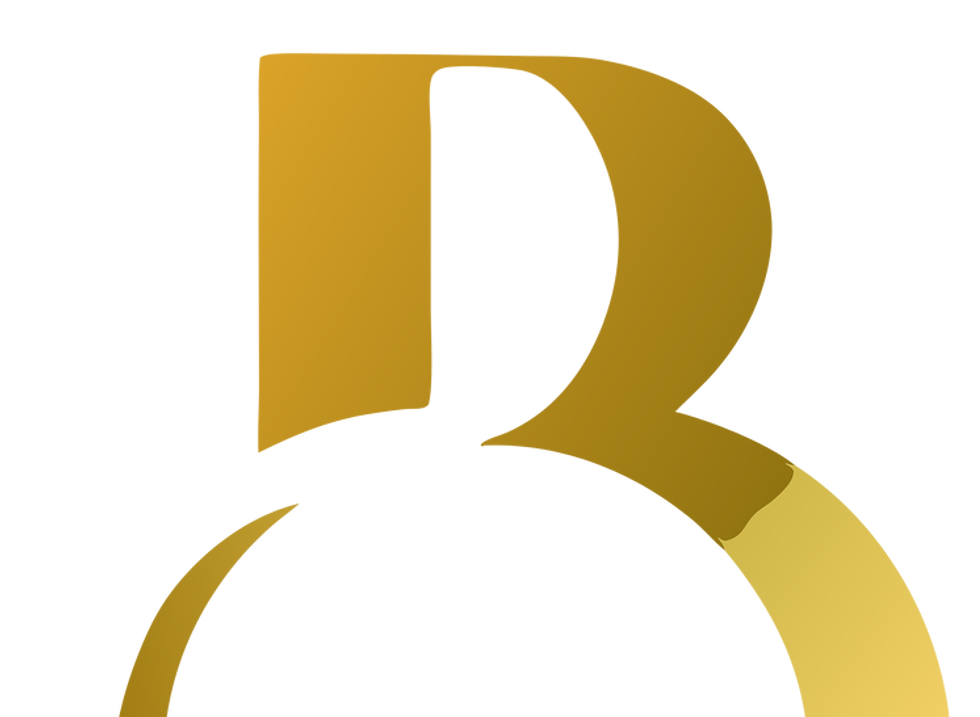 Logo marca dourada Britz Advocacia