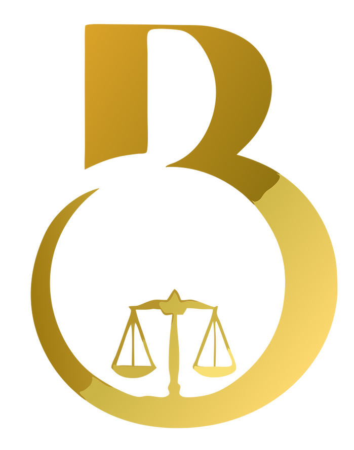 Logo marca dourada Britz Advocacia