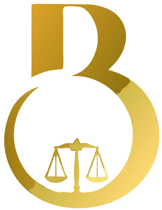 Logo marca dourada Britz Advocacia