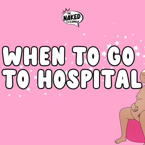 when should I actually go to hospital?