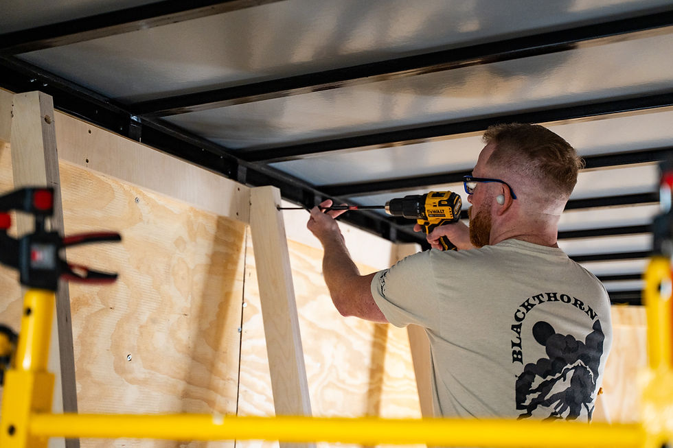 Blackthorn Commercial custom trailer build in Utah Valley and close to Salt Lake Valley