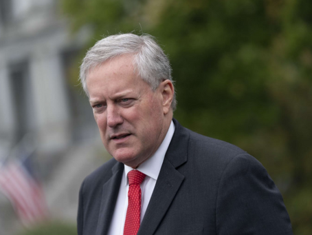 Mark Meadows Granted Immunity in Federal Investigation in Exchange for His Testimony