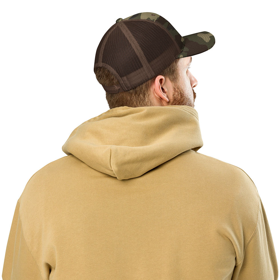 Thumbnail: Don't Tread On My 1st Amendment Camouflage Trucker Hat
