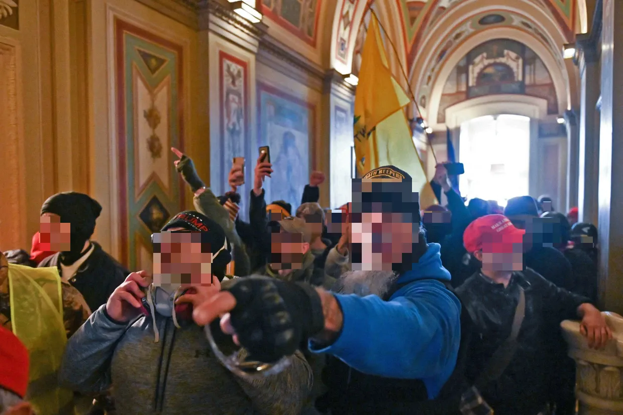House Speaker Mike Johnson announces plans to blur faces in Capitol security footage