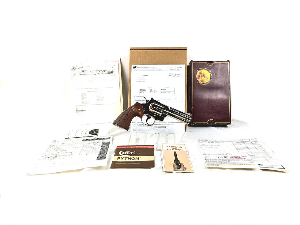 1973 Colt Python in .357 w/ Boxes and Papers, C&R