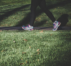 Jogging in Park