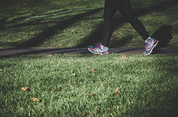 Jogging in Park