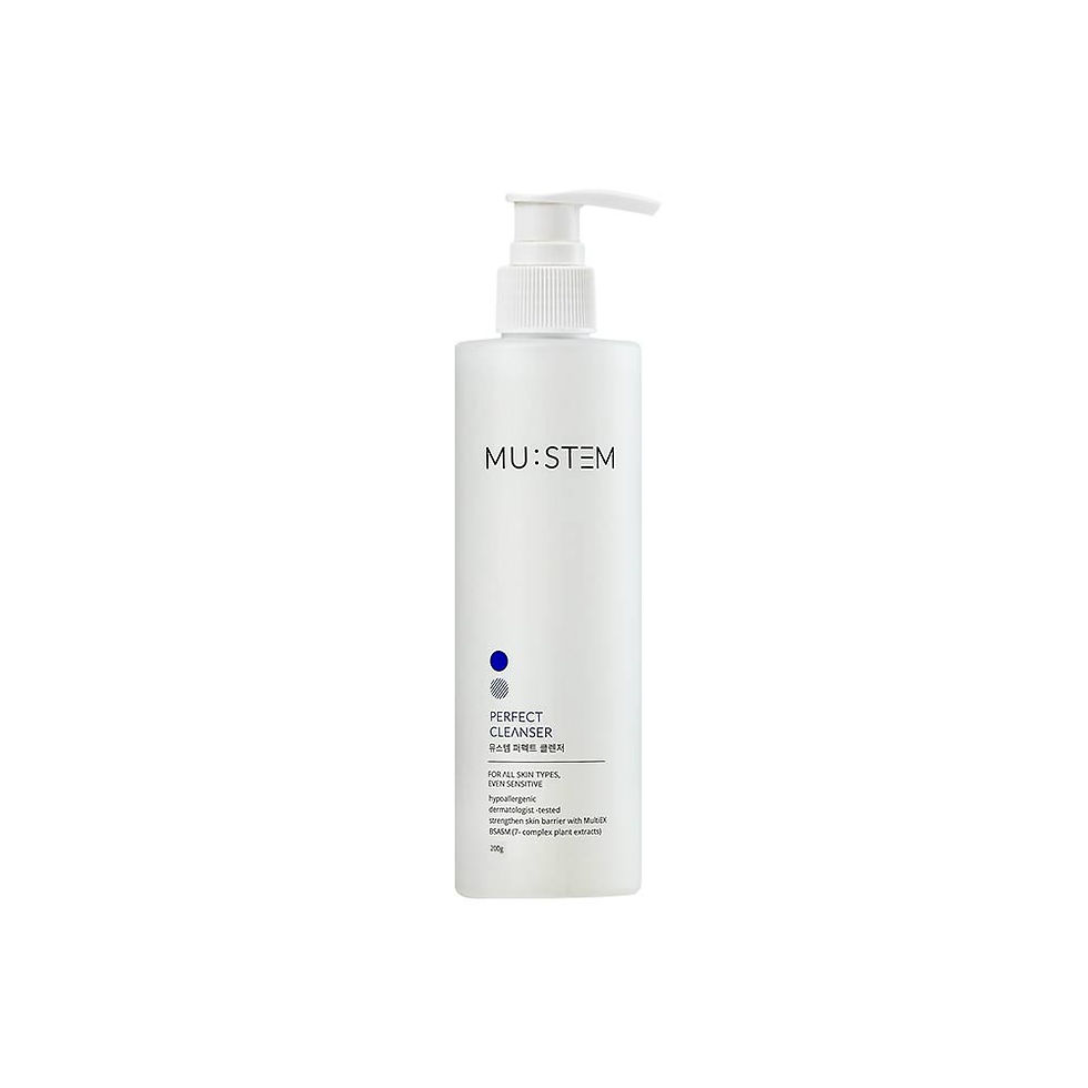 Миниатюра: [MU:STEM] Нежная пенка для умывания для всех типов кожи Perfect Cleanser 200 ml