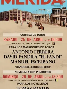 MÉRIDA: Corridas de toros