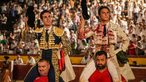 HUESCA: Roca Rey, heroico, y Tomás Rufo, sublime, a hombros (VER RESUMEN DE TODA LA FERIA>>>)