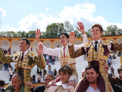 OLIVENZA (matinal): Borja Jiménez, David de Miranda y Marco Pérez abren la Puerta Grande