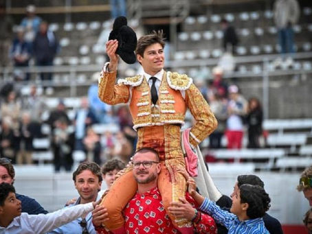 ARLES (Francia): El Rafi a hombros en el cierre de la feria de Pascua