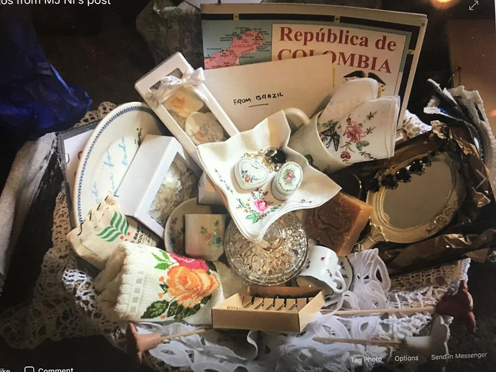 lakshmi basket from Colombia