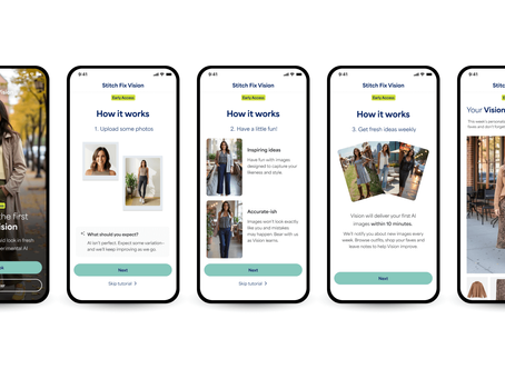 With Vision, clients will receive personalized images of “themselves” styled in the latest looks and trends.