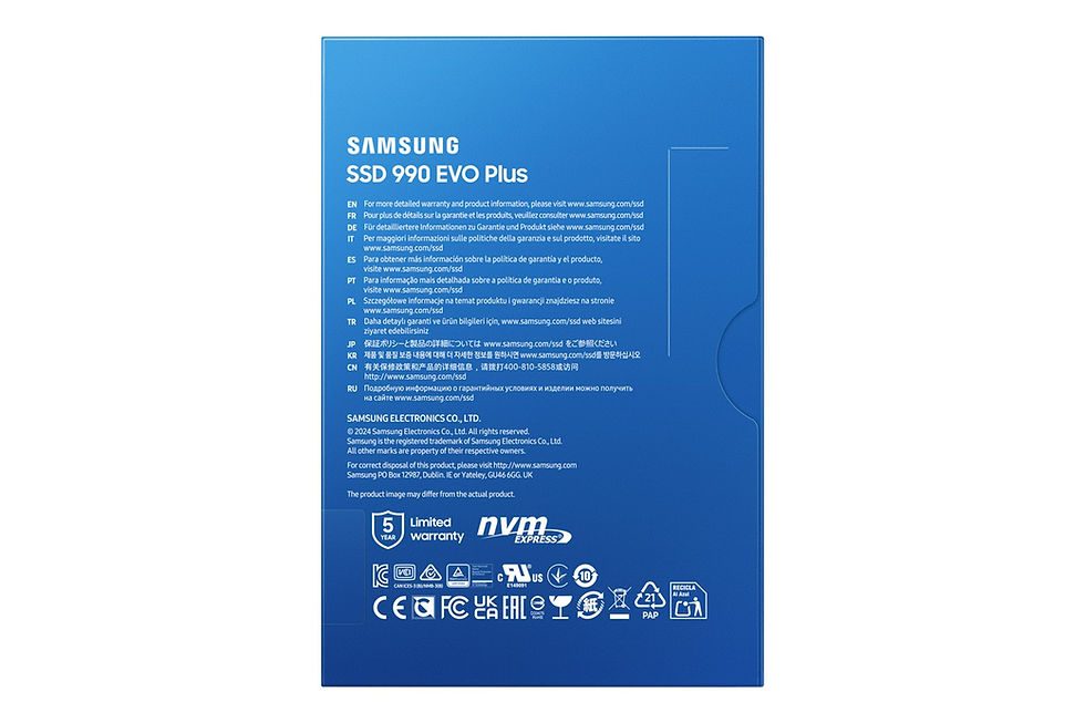 Miniatura: Samsung MZ-V9S4T0 SSD 4 TB M.2 PCI Express 4.0 NVMe