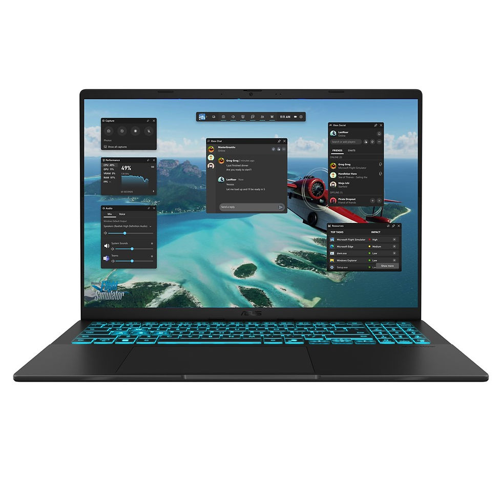 Miniatura: ASUS V16 V3607VM-RP016W Intel Core 5 210H gaming laptop