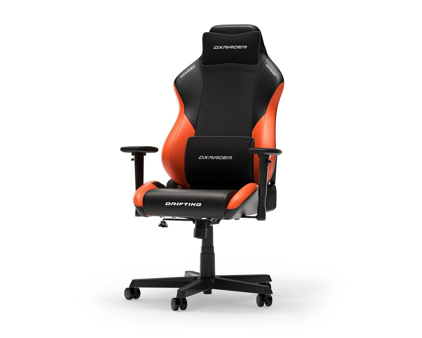 DXRacer DRIFTING XL Black & Orange EPU Leather gaming chair