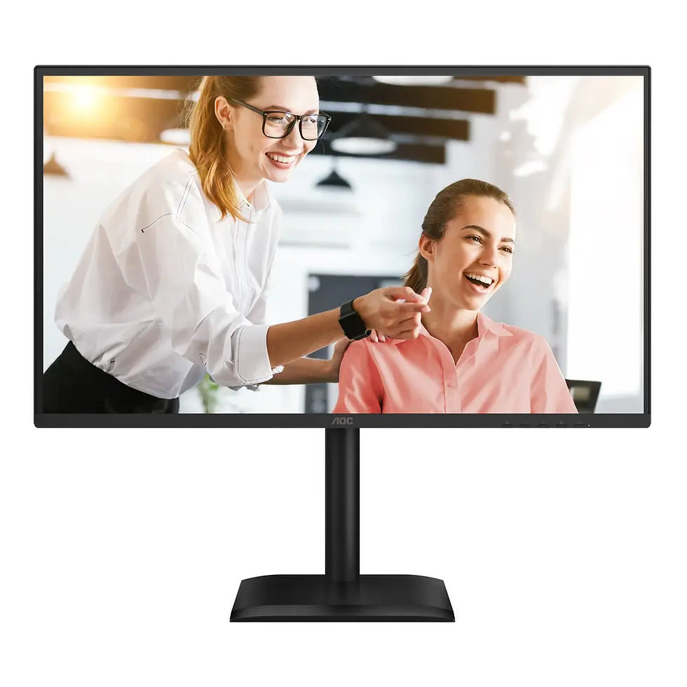 Miniatiūra: AOC E4 Q27E4CV 27 inch QHD LED computer monitor