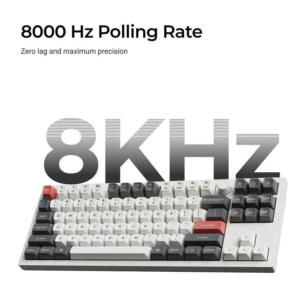 Thumbnail: Keychron Q3 Ultra Black mechanical keyboard