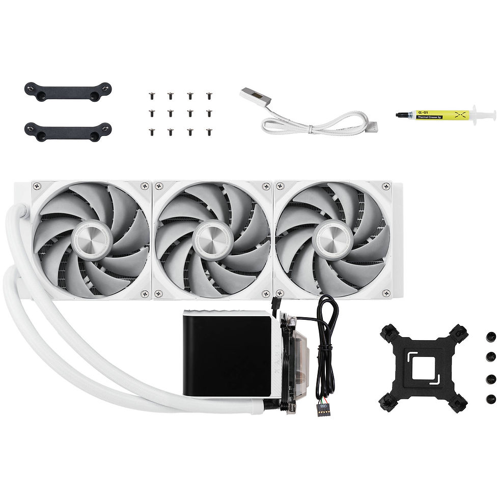 Miniaturbild: TRYX PANORAMA 360 AiO CPU cooling, 3D-AMOLED-Display