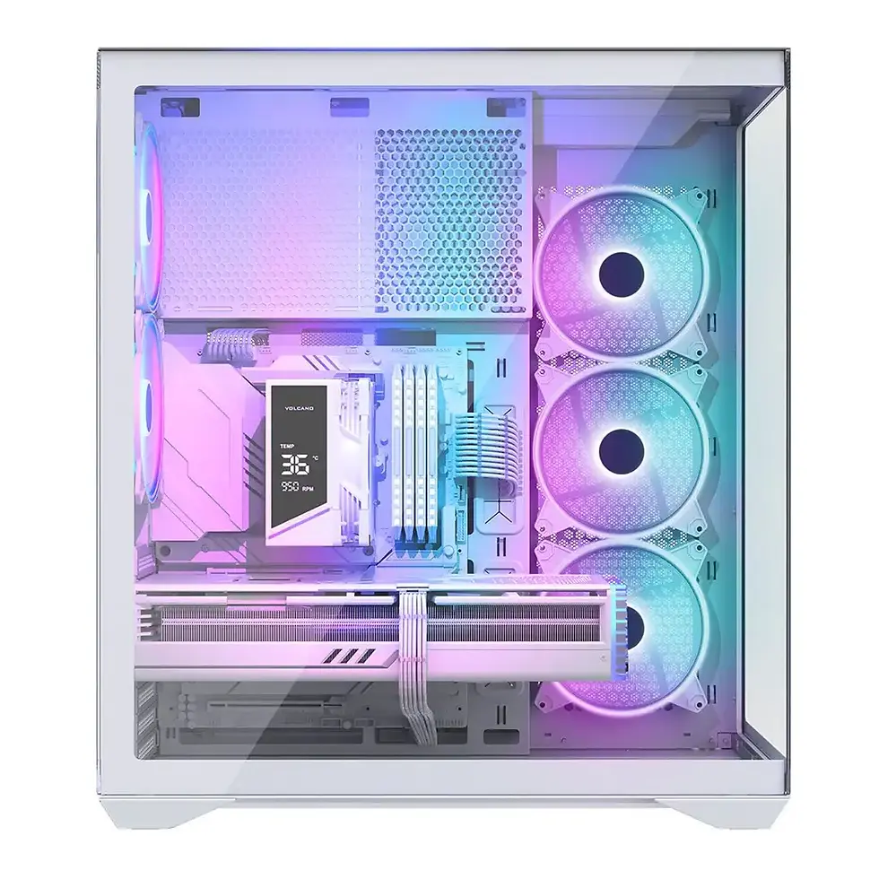 Sīktēls: MODECOM Volcano SPACE XL ARGB FULL TOWER 5F White