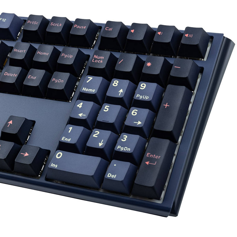 Miniatura: Ducky One 3 Cosmic Blue, Gaming Keyboard RGB LED MX-Blue (US)