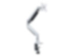 vesa monitor arm left side view