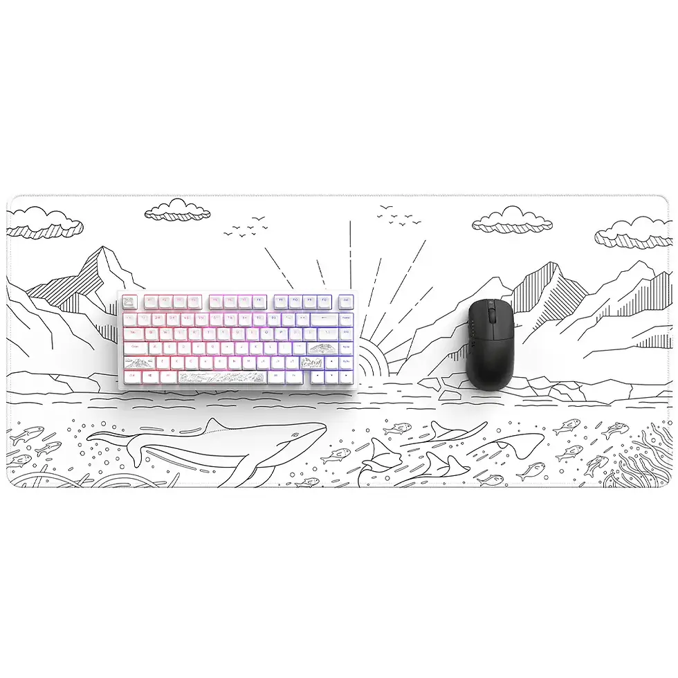 Miniaturbild: Dark Project ALU Terra Nostra White - Wired Gaming Keyboard
