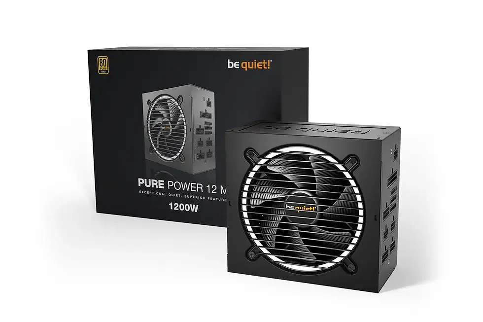 be quiet! PURE POWER 12 M 1200W power supply unit
