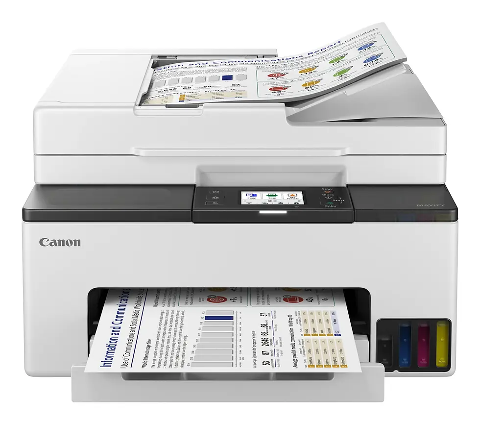 Miniatura: Canon MAXIFY GX2050 Colour Refillable MegaTank Inkjet Printer 6171C006
