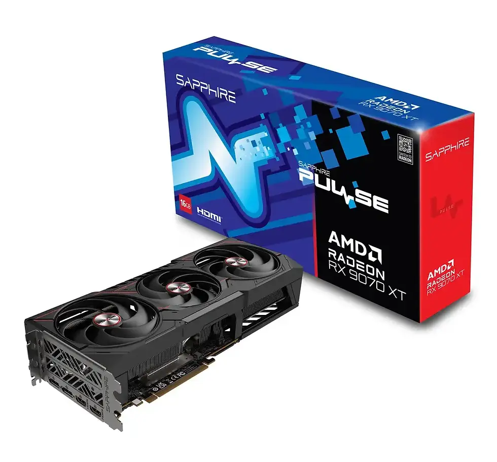 Sapphire PULSE Radeon RX 9070 XT AMD 16 GB graphic card