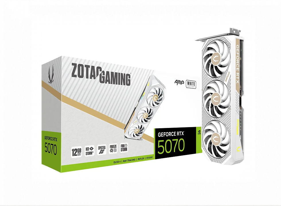 Zotac GAMING GeForce RTX 5070 AMP NVIDIA 12 GB graphic card