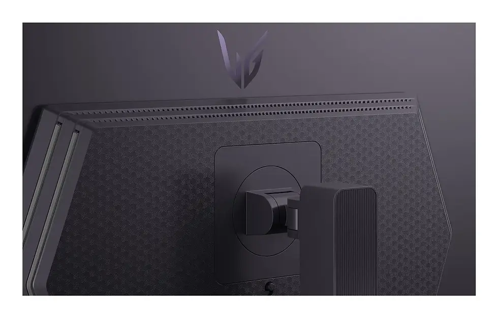 Thumbnail: LG 27GX704A-B 27” OLED QHD Gaming Monitor stand attachment view