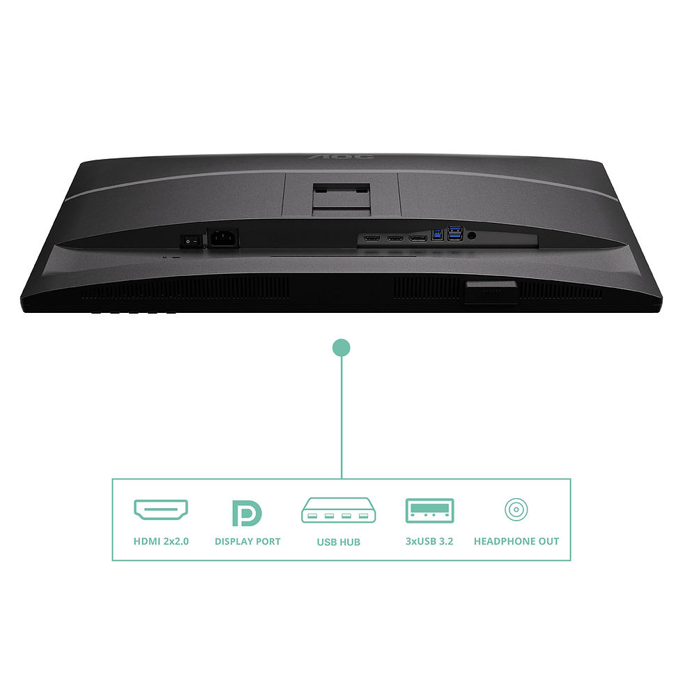 Miniature : AOC Q27P4U 27" WQHD computer monitor for office