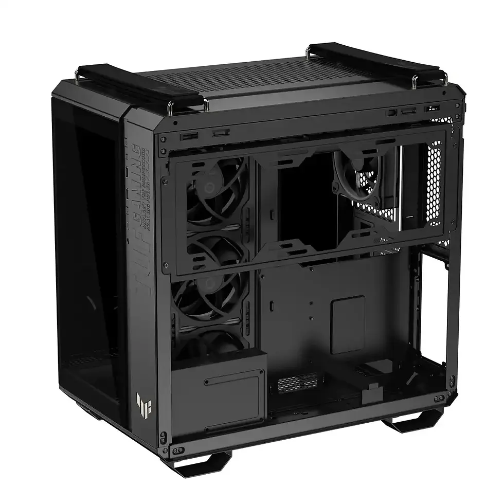 Sīktēls: ASUS TUF GAMING GT502 Horizon TG ARGB Black Midi PC Case