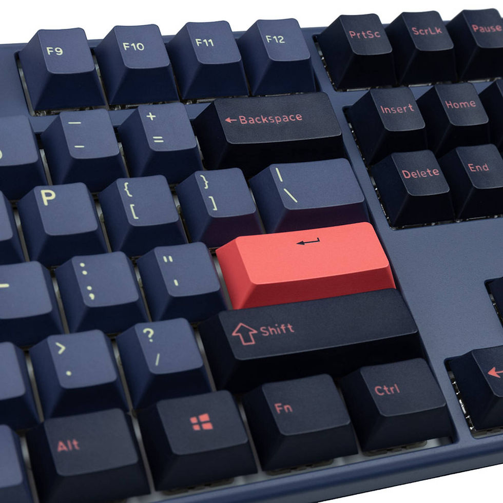 Miniatura: Ducky One 3 Cosmic Blue, Gaming Keyboard RGB LED MX-Blue (US)