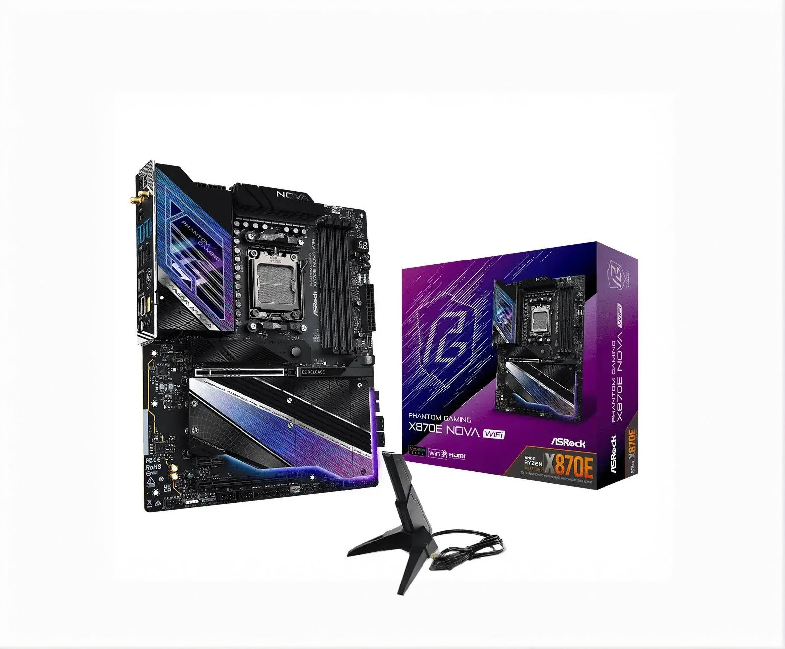 ASRock X870E Nova WiFi AM5 motherboard