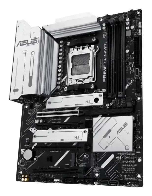 Miniatyrbild: ASUS Prime X870-P WIFI AMD X870 Socket AM5 ATX motherboard