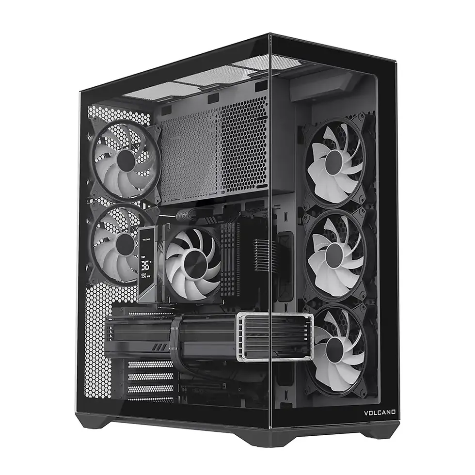 Sīktēls: MODECOM Volcano SPACE XL ARGB FULL TOWER 5F Black