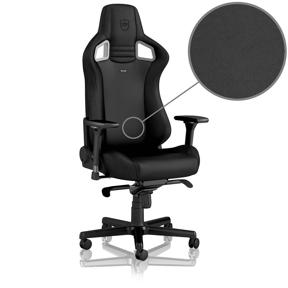 Thumbnail: noblechairs EPIC premium Gaming Chair Black leather
