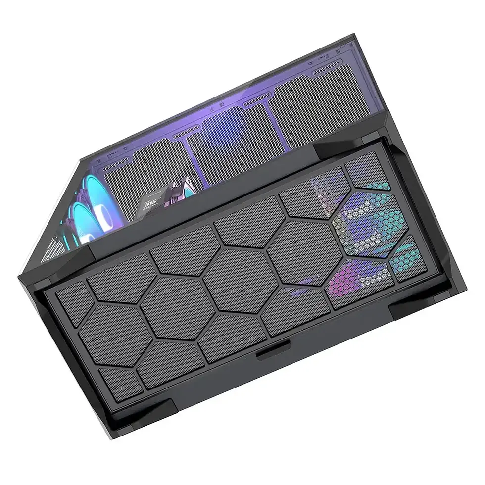 Sīktēls: MODECOM Volcano SPACE XL ARGB FULL TOWER 5F Black