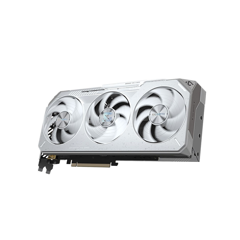 Miniatyrbild: GIGABYTE Radeon RX 9070 XT GAMING OC ICE 16G video card