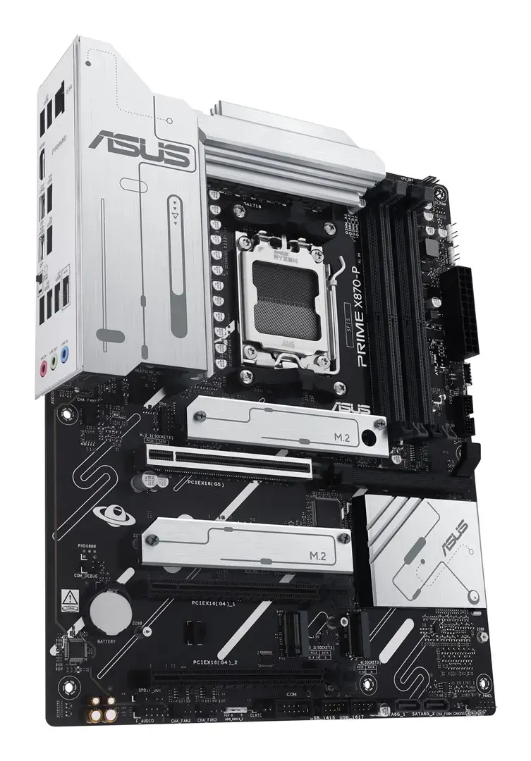 Thumbnail: ASUS PRIME X870-P AMD X870 Socket AM5 ATX motherboard